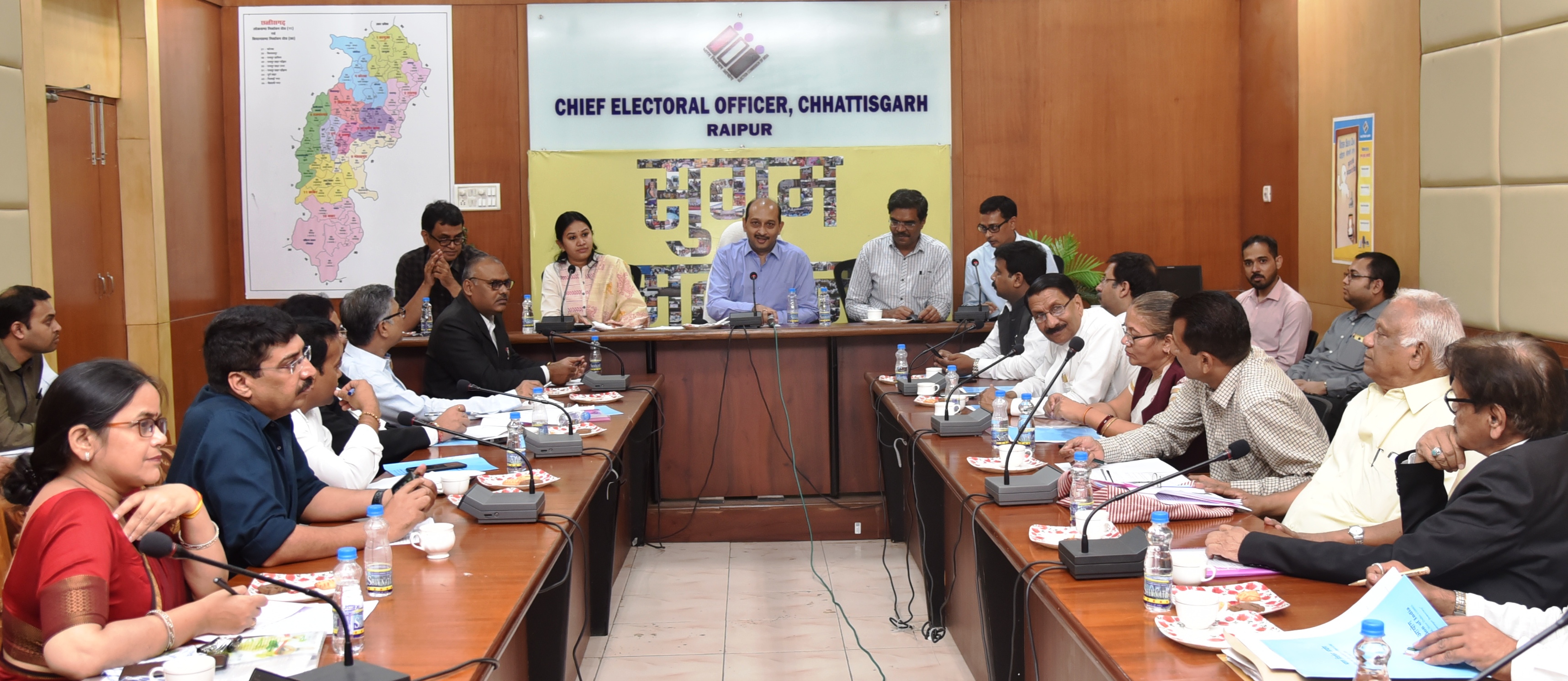 Political parties-Chief Election Commissioner meet on Lok Sabha Elections