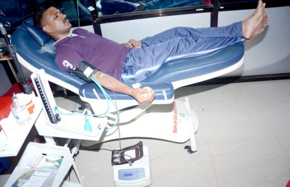केरिपु-168 के जवान ने मलेरिया से ग्रसित बच्चे के लिये किया रक्तदान