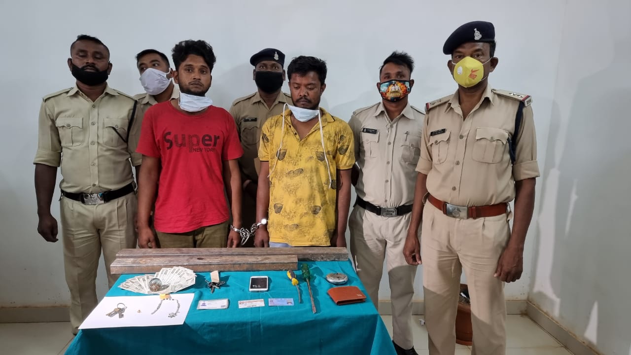 पश्चिम बंगाल और ओड़िसा से चोरी करने आए थे लालबाग, कोतवाली पुलिस ने पहुंचाया जेल