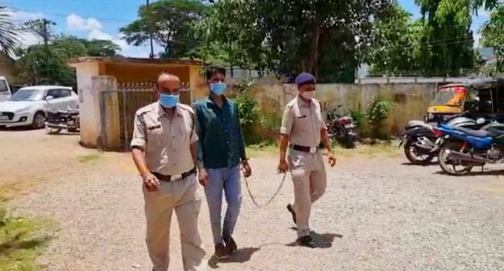 मोटरसाइकिलें चोरी मामले में आदतन अपराधी गिरफ्तार, बोधघाट पुलिस ने वापस पहुंचाया जेल, चार वाहन बरामद