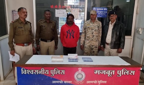 नशीली दवाएं बेचने निकले व्यक्ति को कोतवाली पुलिस ने पहुंचाया सलाखों के पीछे