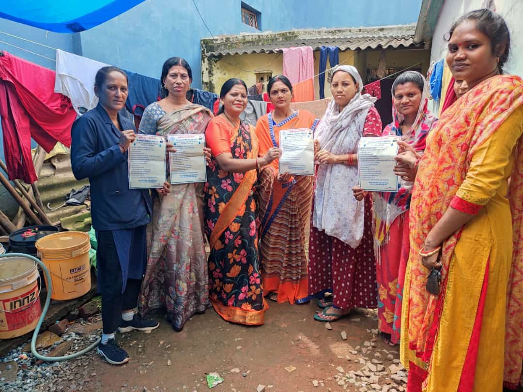 भाजपा का सेवा पखवाड़ा अभियान : जल संरक्षण जागरूकता में जुटी भाजपा महिला मोर्चा, स्पर्धाओं के सहारे महिलाओं को जोड़ कर समझा रही जल का महत्व