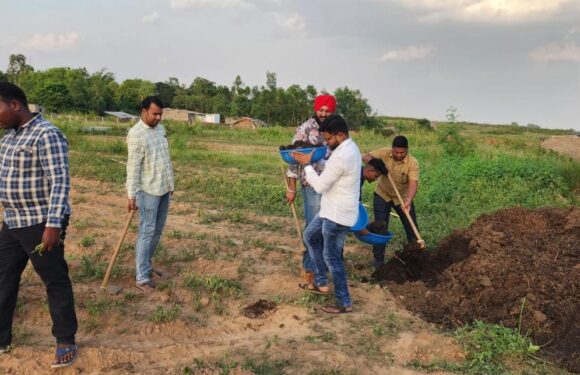 अजय बिसाई के नेतृत्व मेें युवा कांग्रेस द्वारा सरगीपाल गोठान में आयोजित किया गया मोर गोठान – मोर अभिमान कार्यक्रम