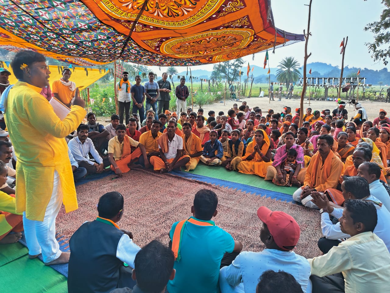 भाजपा प्रत्याशी का तूफानी जनसंपर्क अभियान जारी, जनता का स्नेह ही मेरी पूंजी – पूर्वमंत्री केदार कश्यप