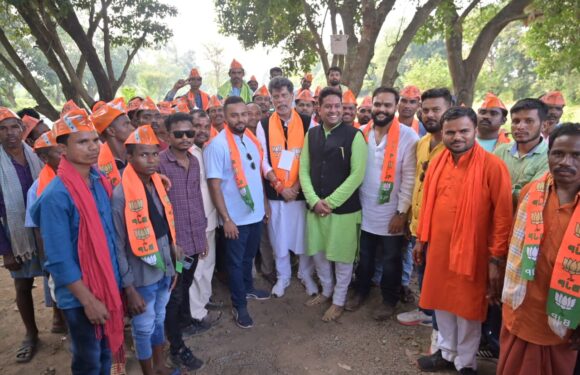 जगदलपुर विधानसभा के 157 युवाओं व ग्रामीणों ने किया भाजपा प्रवेश, भाजपा पर है जनता का विश्वास – किरण देव