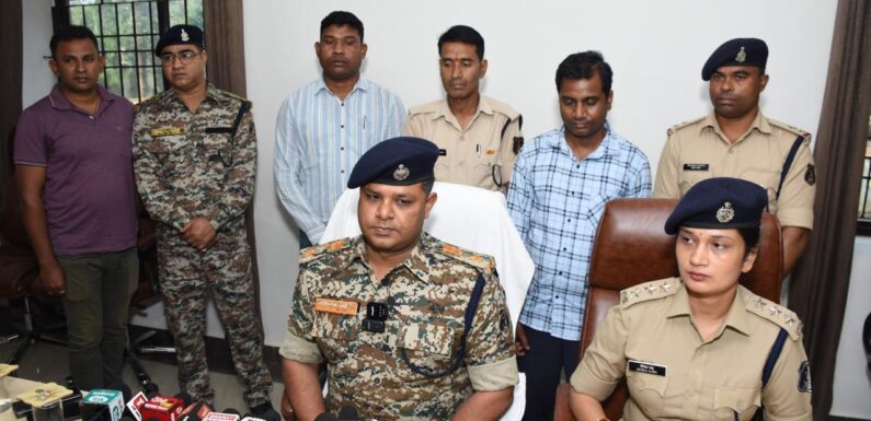 पृथ्वी डेवेलपर्स से 10 लाख की चोरी मामले में बड़ी कार्रवाई : बस्तर पुलिस ने नगदी समेत आरोपी अकाउंटेंट को 24 घंटे में किया ओडिशा से गिरफ्तार